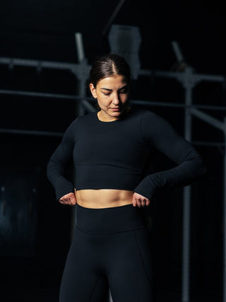 Compete Cropped Longsleeve