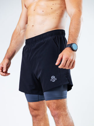 Hybrid 2-in-1 Sport Shorts Short Cut
