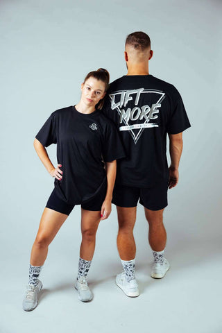 Lift More Oversized Unisex T-Shirt - Lifters Wear