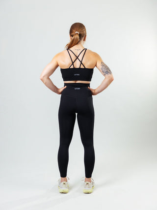Race High Neck Bra